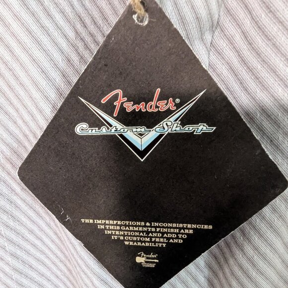 Authentic Fender Custom Shop Telecaster Button Down Shirt - Men's XXL - Picture 11 of 11